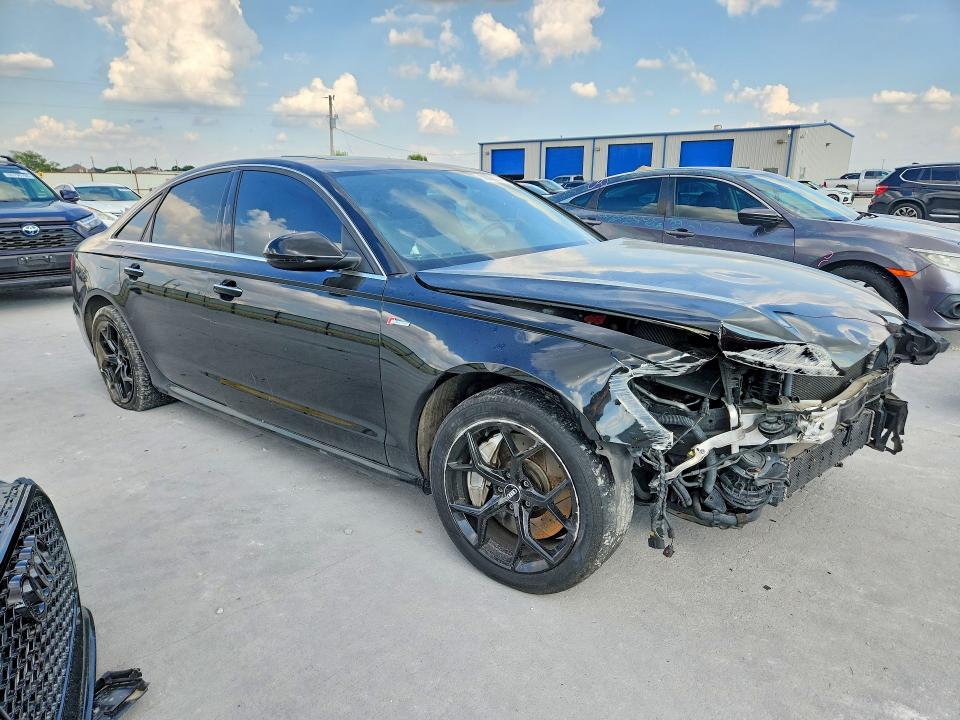 2015 Audi A6 VIN WAUFGAFCXFN004191 COPART salvage auction — FRONT END, Tx - Certificate Of Title, sold $850 on 2026-07-31 (photo 4)
