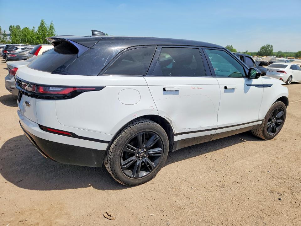 2020 Land rover Range rover velar VIN SALYK2FX8LA242698 COPART salvage auction — FRONT END, On - Permit No Brand - Unfit, sold $8,200 on 2026-07-07 (photo 3)