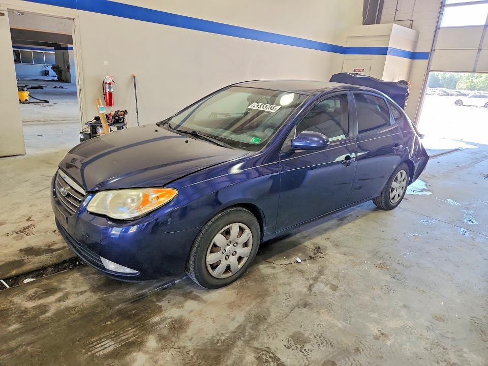 2008 Hyundai Elantra VIN KMHDU46D98U542057 COPART salvage auction — REAR END, Va - Cert Of Title - Salvage, sold $650 on 2026-07-17 (photo 1)