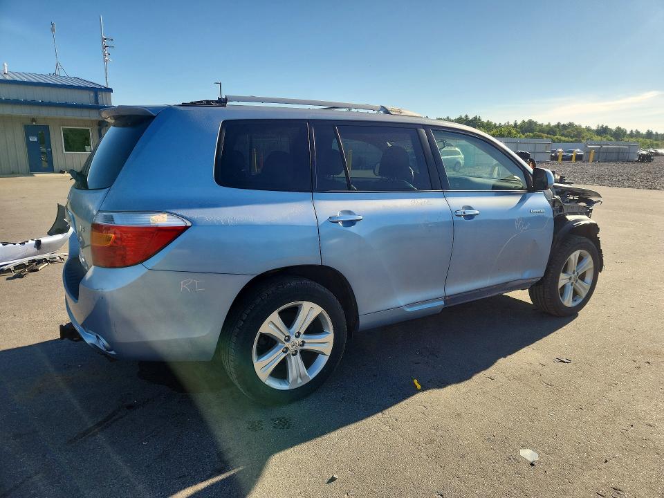 2008 Toyota Highlander VIN JTEES42A382078734 COPART salvage auction — FRONT END, ME - CERT OF TITLE-SALVAGE COLLISIO, sold $3,500 on 2026-07-06 (photo 3)