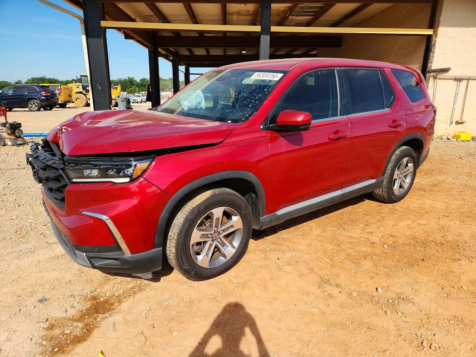 2024 Honda Pilot VIN 5FNYG1H46RB002636 COPART salvage auction — FRONT END, Al - Certificate Of Title (P), sold $22,500 on 2026-07-29 (photo 1)