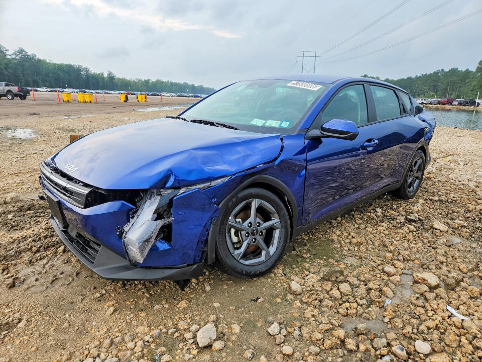 2025 Kia K4 VIN 3KPFT4DE7SE017371 COPART salvage auction — FRONT END, La - Cert Of Title-Salvage, sold $5,200 on 2026-07-02 (photo 1)
