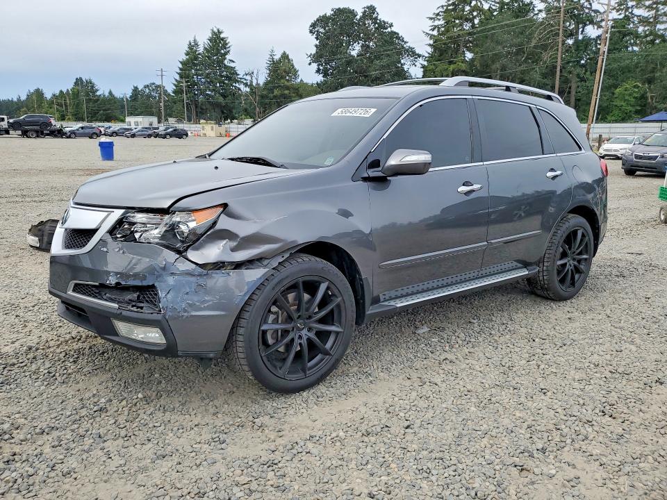 2012 Acura VIN 2HNYD2H35CH523803 COPART salvage auction — FRONT END, WA - BILL OF SALE, sold $2,000 on 2026-07-12 (photo 1)