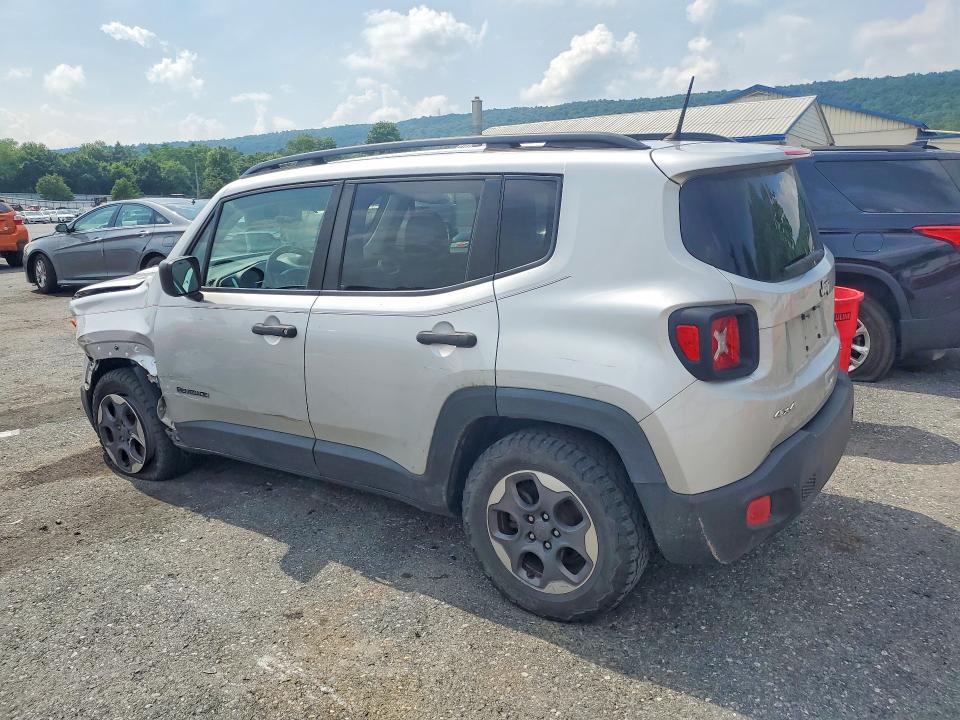 2018 Jeep VIN ZACCJBAB9JPH18566 COPART salvage auction — FRONT END, Pa - Certificate Of Salvage, sold $1,100 on 2026-08-11 (photo 2)