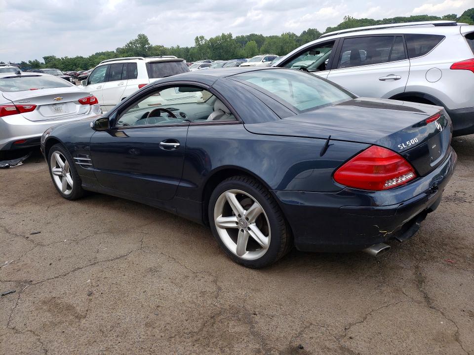 2004 Mercedes-benz Sl-class VIN WDBSK75F64F070628 COPART salvage auction — REAR END, CT - CERT OF TITLE-SALVAGE, sold $3,900 on 2026-07-14 (photo 2)