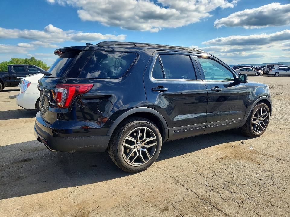 2017 Ford Explorer VIN 1FM5K8GT2HGD75790 COPART salvage auction — SIDE, Pa - Certificate Of Salvage, sold $1,950 on 2026-07-02 (photo 3)