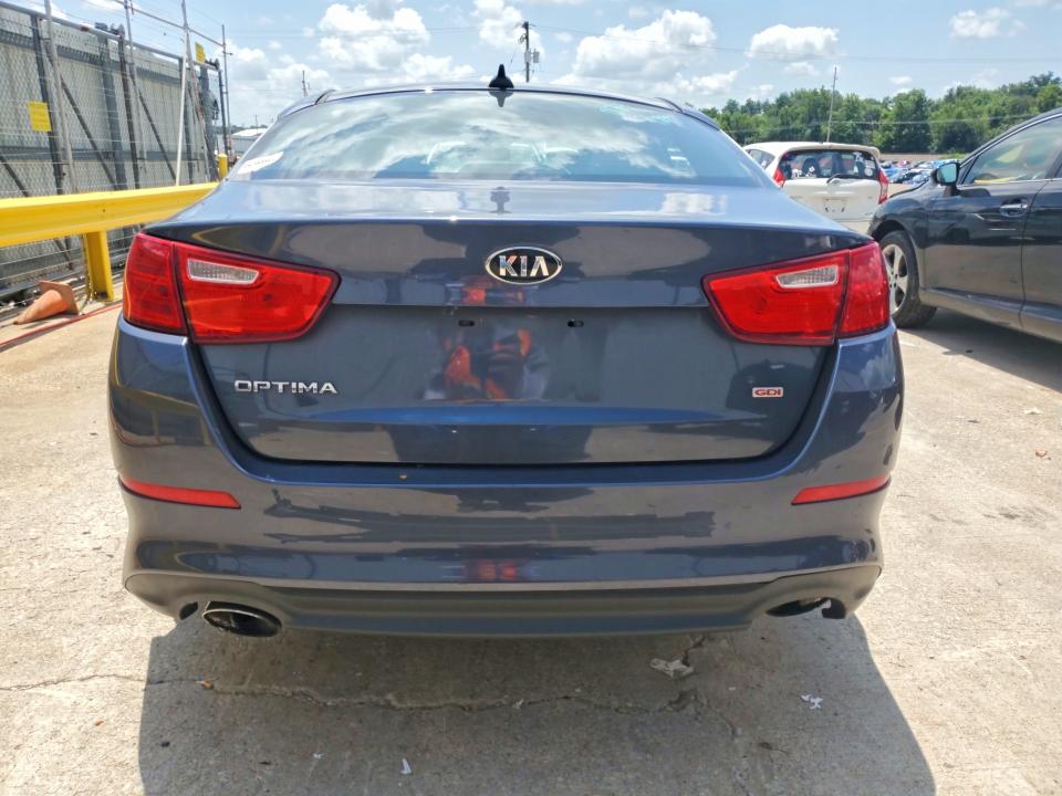 2015 Kia Optima VIN 5XXGM4A75FG470134 COPART salvage auction — VANDALISM, Ky - Bill Of Sale/Part Only/No Titl, sold $175 on 2026-07-22 (photo 6)