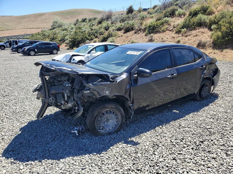 2018 Toyota Corolla VIN 5YFBURHE8JP830167 COPART salvage auction — FRONT END, Nv - Salvage Title, sold $750 on 2026-07-02 (photo 1)