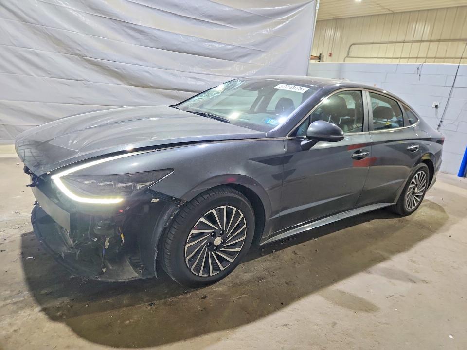2023 Hyundai Sonata VIN KMHL54JJ9PA061604 COPART salvage auction — FRONT END, Nh - Cert Of Title-Salvage, sold $1,650 on 2026-07-23 (photo 1)