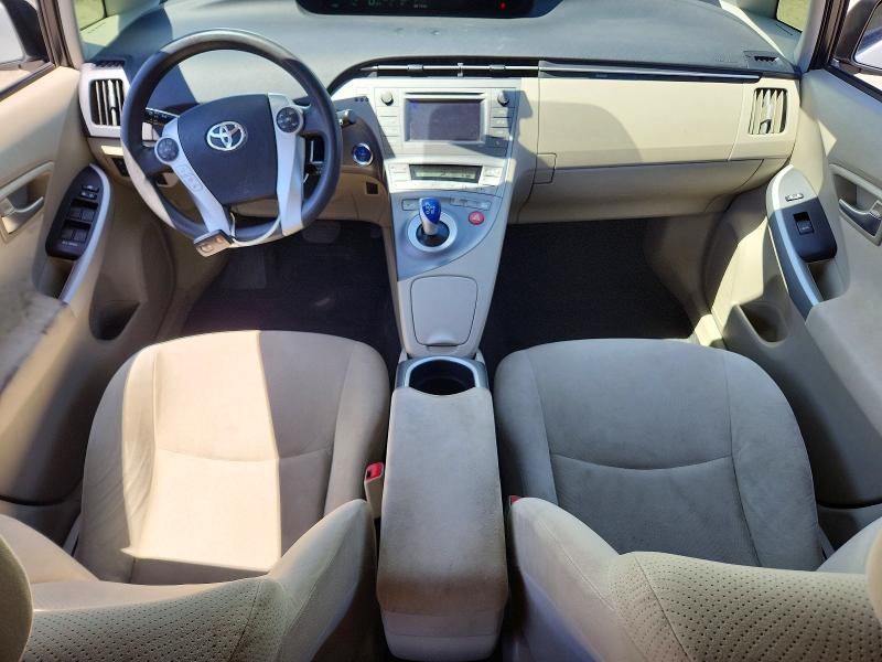 2012 Toyota Prius VIN JTDKN3DU8C1612793 COPART salvage auction — REAR END, Ca - Salvage Certificate, sold $1,500 on 2026-07-31 (photo 8)