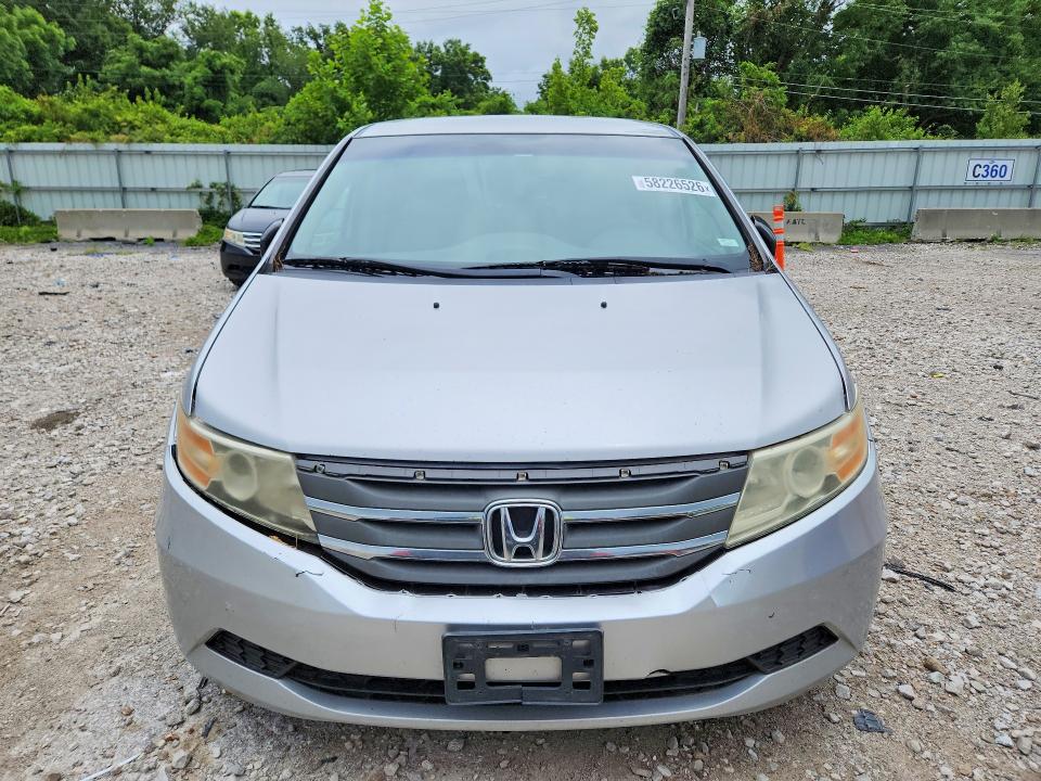 2011 Honda Odyssey VIN 5FNRL5H24BB090954 COPART salvage auction — FRONT END, Mo - Certificate Of Title (P), sold $300 on 2026-07-09 (photo 5)