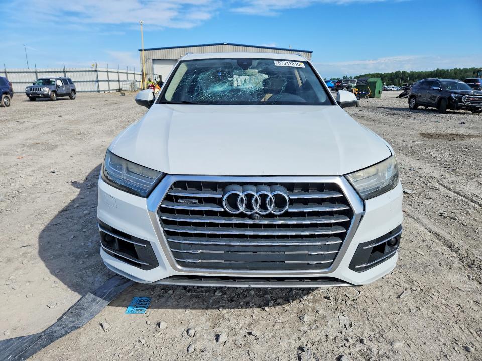 2017 Audi Q7 VIN WA1LAAF76HD005156 COPART salvage auction — REAR END, Il - Salvage Certificate, sold $4,950 on 2026-07-20 (photo 5)