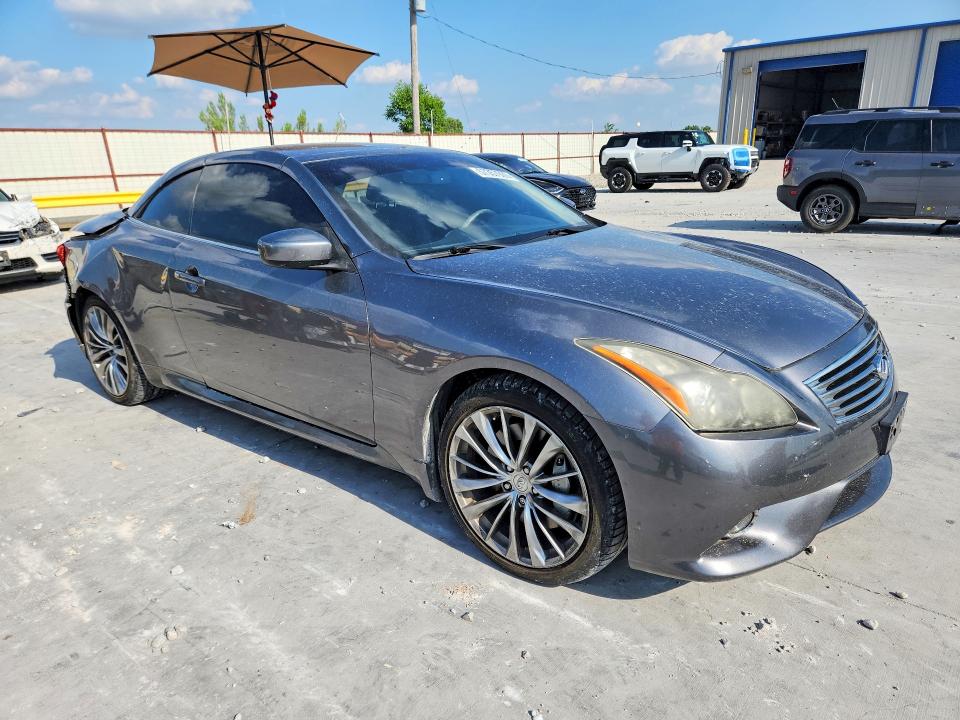 2011 Infiniti G VIN JN1CV6FE8BM951629 COPART salvage auction — REAR END, Tx - Salvage Vehicle Title, sold $925 on 2026-07-08 (photo 4)