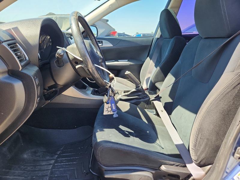 2011 Subaru Impreza VIN JF1GE6B65BG518447 COPART salvage auction — FRONT END, Ca - Salvage Certificate, sold $425 on 2026-07-17 (photo 7)