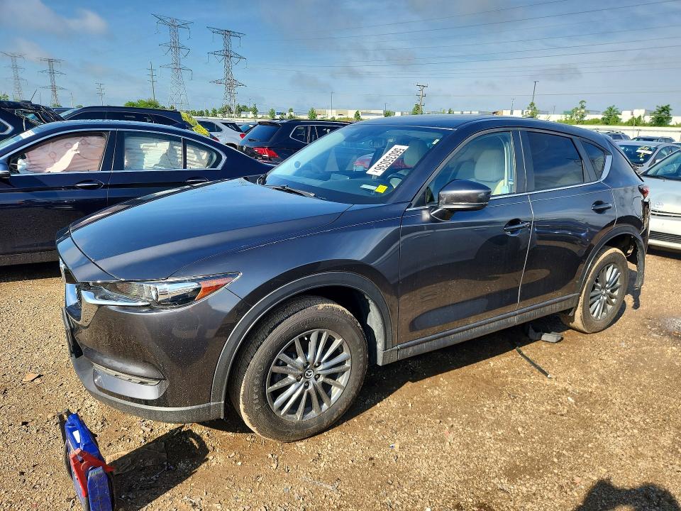 2017 Mazda Cx-5 VIN JM3KFBCL3H0147733 COPART salvage auction — REAR END, Il - Salvage Certificate, sold $5,300 on 2026-07-14 (photo 1)