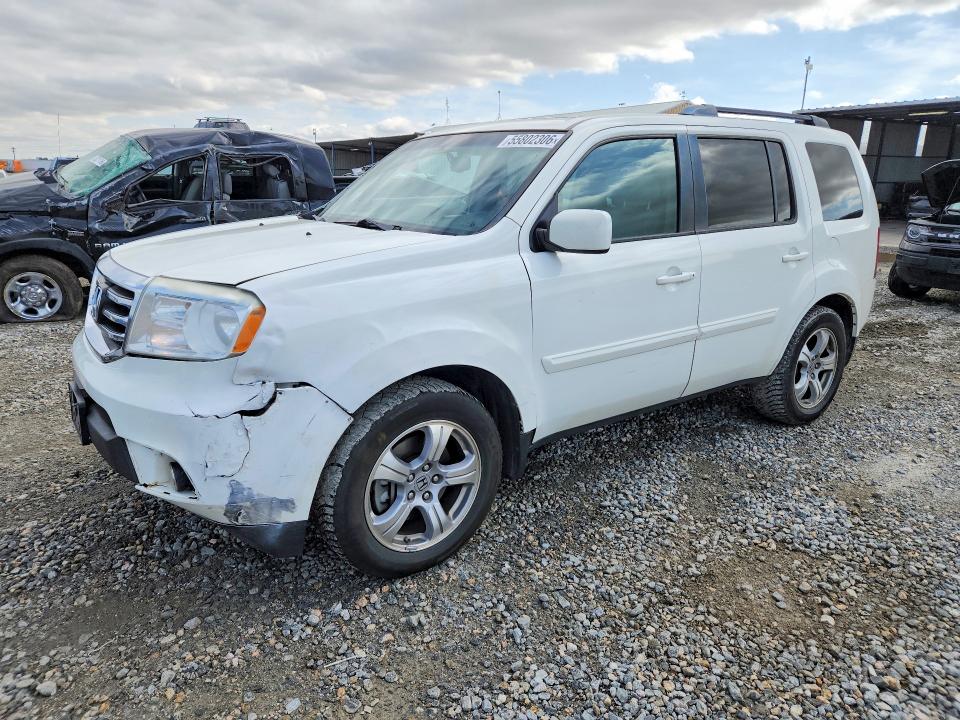 2013 Honda VIN 5FNYF4H72DB015844 COPART salvage auction — FRONT END, Salvage Title, sold $1,050 on 2026-07-28 (photo 1)