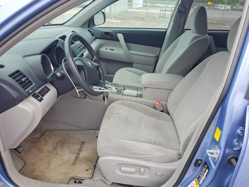 2010 Toyota Highlander VIN 5TDBK3EH2AS019604 COPART salvage auction — FRONT END, In - Cert Of Title-Salvage Title, sold $4,450 on 2026-07-14 (photo 7)