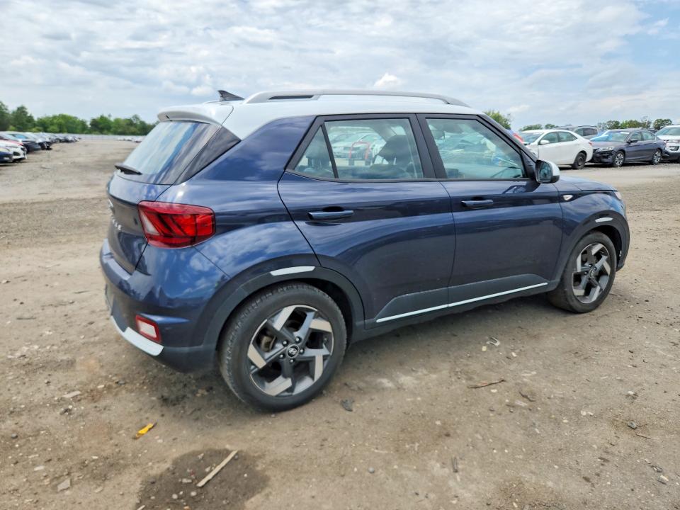2020 Hyundai Venue VIN KMHRC8A35LU021909 COPART salvage auction — FRONT END, VA - CERT OF TITLE - SALVAGE, sold $3,100 on 2026-07-22 (photo 3)