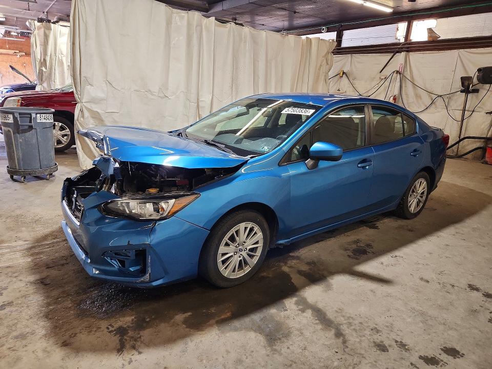 2018 Subaru VIN 4S3GKAD66J3623068 COPART salvage auction — FRONT END, PA - CERTIFICATE OF SALVAGE, sold $775 on 2026-07-02 (photo 1)