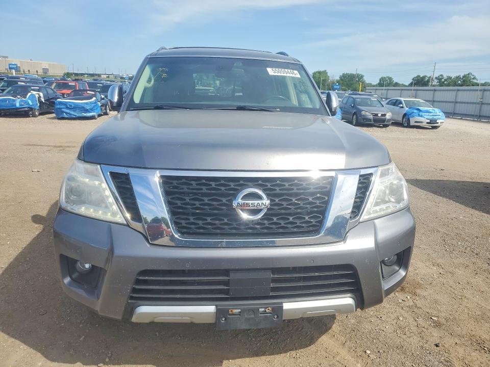 2017 Nissan VIN JN8AY2NEXH9705154 COPART salvage auction — NORMAL WEAR, IA - CERTIFICATE OF TITLE, sold $3,400 on 2026-07-31 (photo 5)
