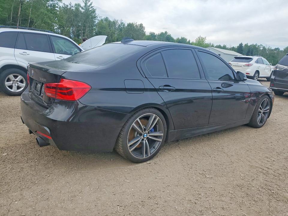 2017 BMW 3er VIN WBA8B7C33HK858507 COPART salvage auction — FRONT END, On - Permit No Brand - Unfit, sold $14,200 on 2026-07-30 (photo 3)