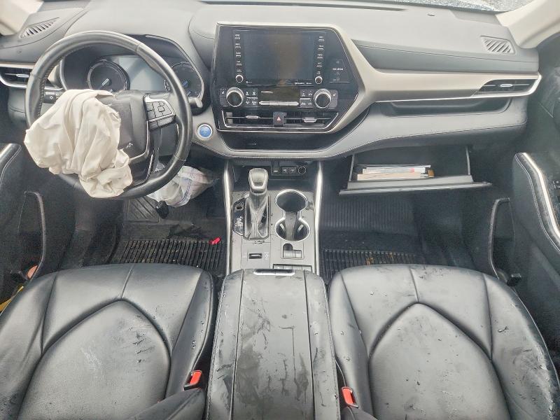 2021 Toyota Highlander VIN 5TDGBRCH1MS534044 COPART salvage auction — FRONT END, Pa - Certificate Of Salvage, sold $1,100 on 2026-07-28 (photo 8)