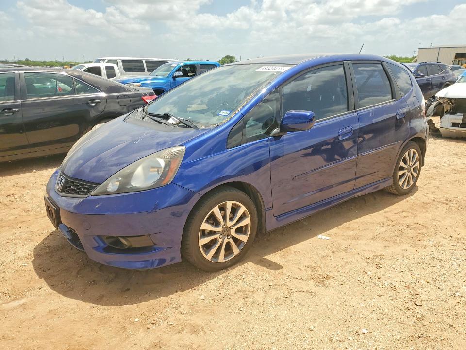 2013 Honda VIN JHMGE8H57DC033076 COPART salvage auction — REAR END, Tx - Salvage Vehicle Title, sold $2,150 on 2026-07-16 (photo 1)