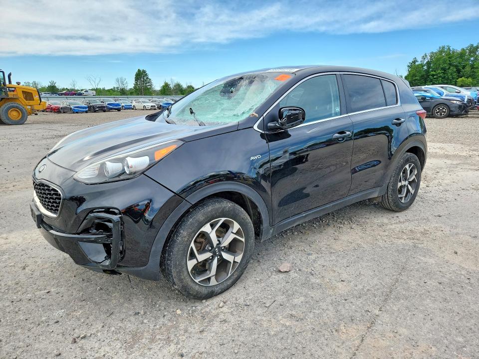 2020 Kia Sportage VIN KNDPMCAC2L7815468 COPART salvage auction — FRONT END, Salvage Title, sold $4,400 on 2026-07-22 (photo 1)