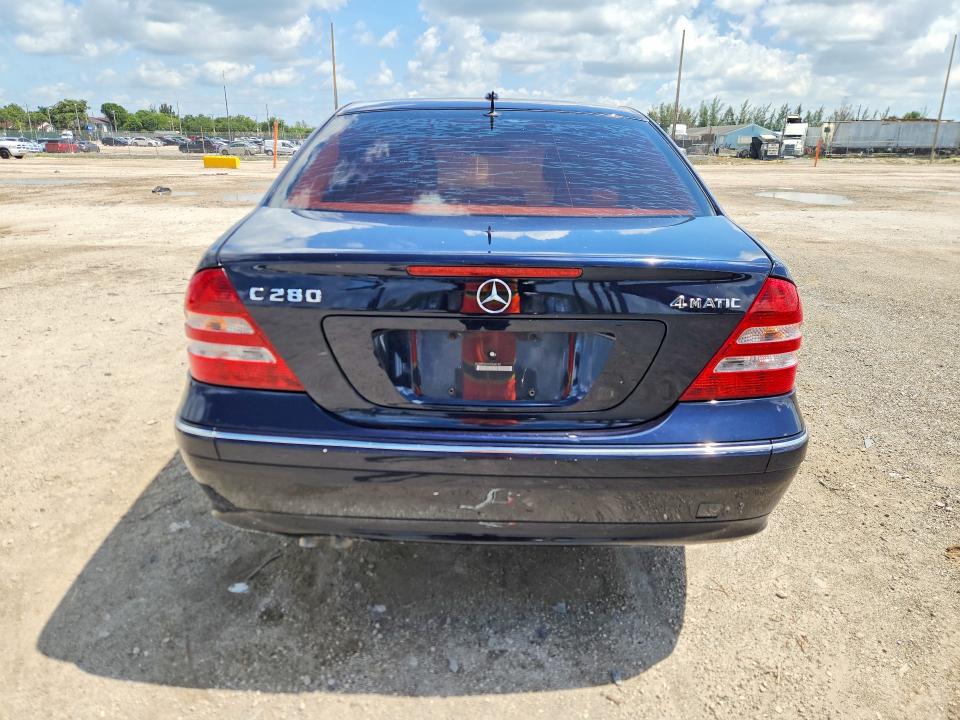2007 Mercedes-benz C class VIN WDBRF92H07F868180 COPART salvage auction — MINOR DENT/SCRATCHES, FL - CERTIFICATE OF TITLE (P), sold $350 on 2026-07-28 (photo 6)