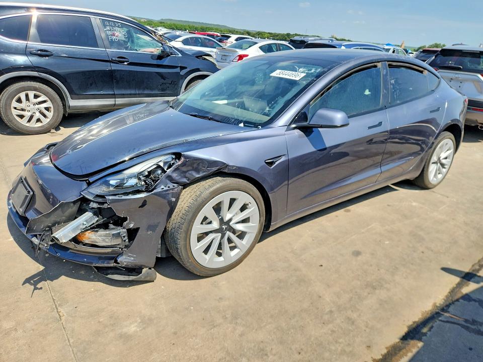 2023 Tesla Model 3 VIN 5YJ3E1EA5PF672251 — COPART salvage auction photo