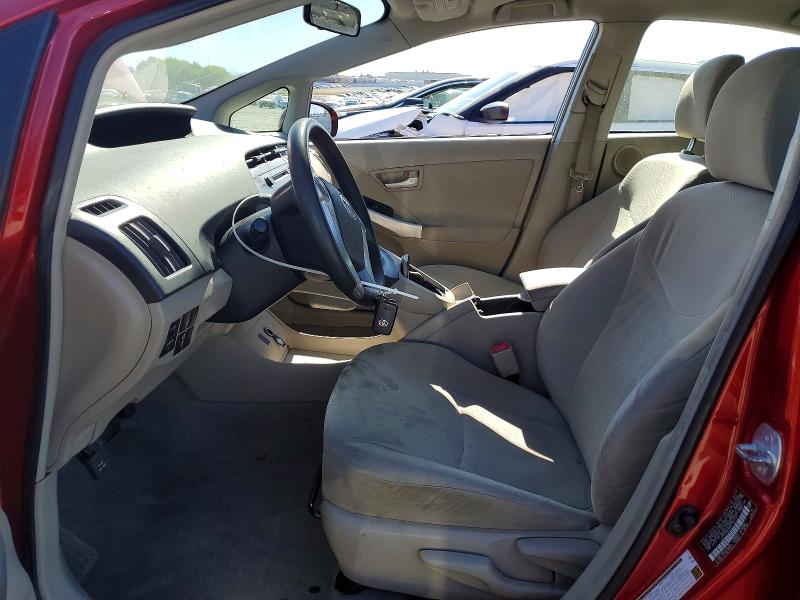 2010 Toyota Prius VIN JTDKN3DU9A0134113 COPART salvage auction — REAR END, CA - SALVAGE CERTIFICATE, sold $1,800 on 2026-07-14 (photo 7)