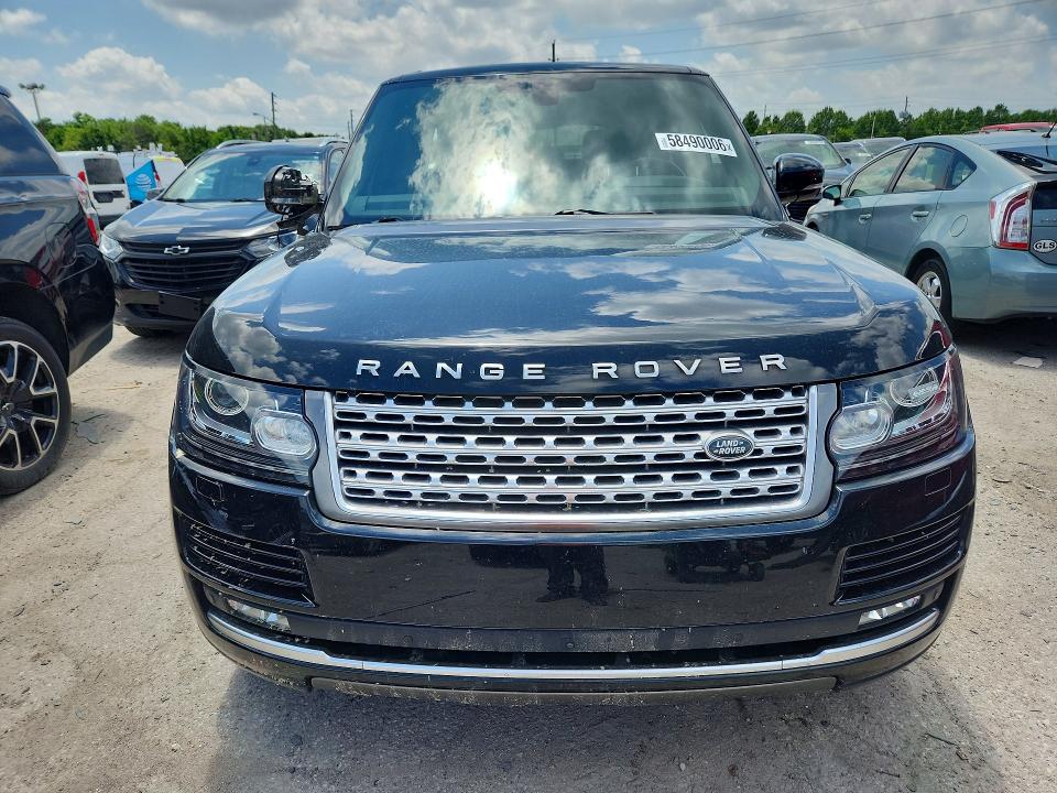 2016 Land rover RANGE ROVER VIN SALGS2KF8GA301795 COPART salvage auction — SIDE, In - Cert Of Title-Salvage Title, sold $250 on 2026-07-21 (photo 5)