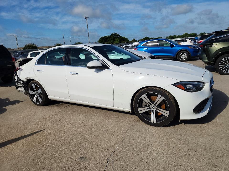 2023 Mercedes-benz C-klasse VIN W1KAF4GB0PR088853 COPART salvage auction — REAR END, Tx - Salvage Vehicle Title, sold $9,000 on 2026-07-27 (photo 4)