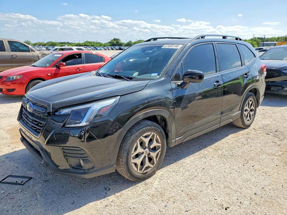 2022 Subaru Forester VIN JF2SKAEC7NH405214 COPART salvage auction — SIDE, Tx - Salvage Vehicle Title, sold $10 on 2026-07-30 (photo 1)