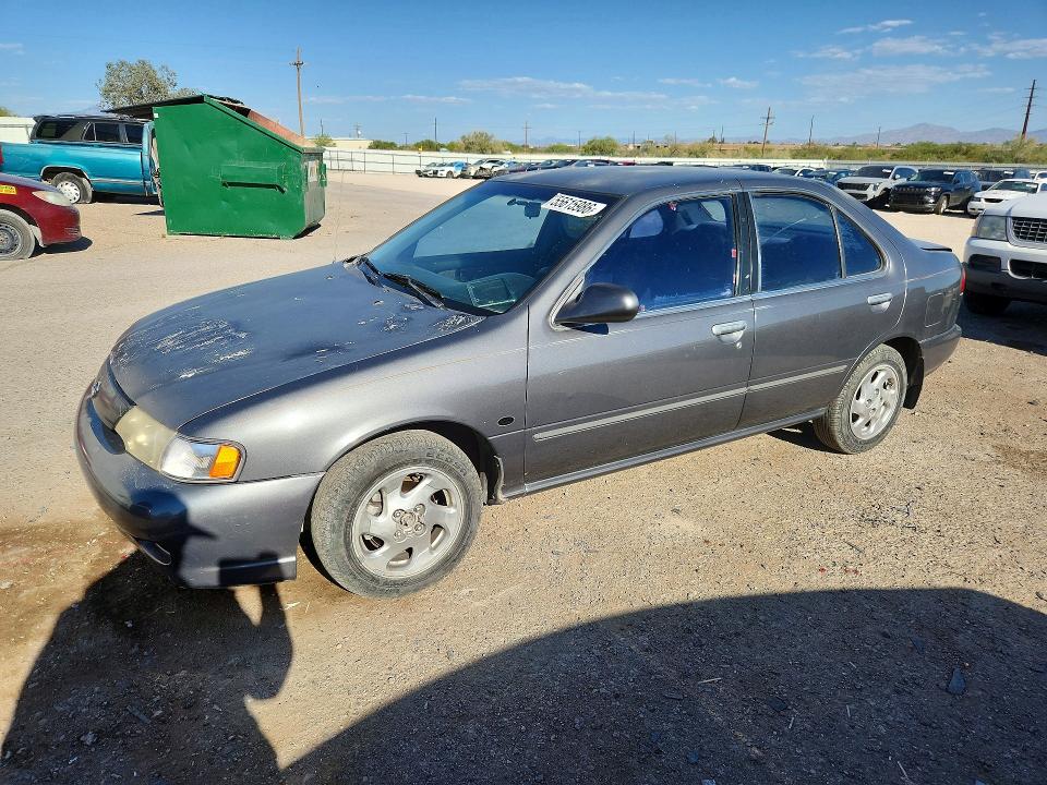 1999 Nissan Sentra VIN 1N4AB41D4XC713697 COPART salvage auction — REAR END, AZ - CERT OF TITLE - SALVAGE, sold $250 on 2026-07-10 (photo 1)