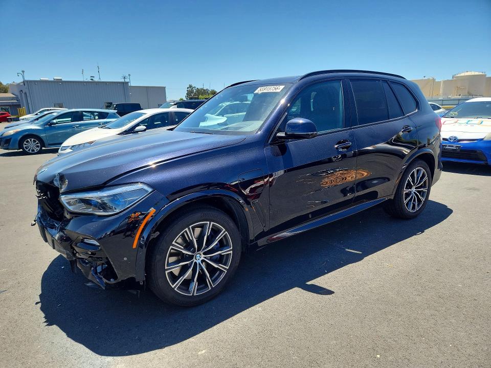 2021 BMW X5 VIN 5UXTA6C01M9D84012 COPART salvage auction — FRONT END, CA - SALVAGE CERTIFICATE, sold $28,250 on 2026-07-22 (photo 1)
