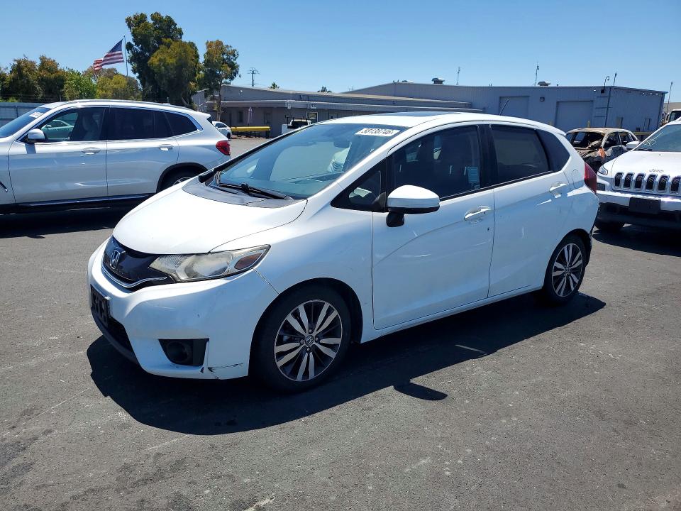 2016 Honda Fit VIN JHMGK5H71GX001438 COPART salvage auction — REAR END, Ca - Salvage Certificate, sold $3,050 on 2026-07-15 (photo 1)