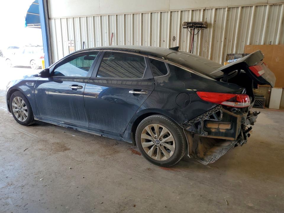2018 Kia Optima VIN 5XXGT4L36JG253035 COPART salvage auction — REAR END, Tx - Salvage Vehicle Title, sold $1,450 on 2026-07-31 (photo 2)