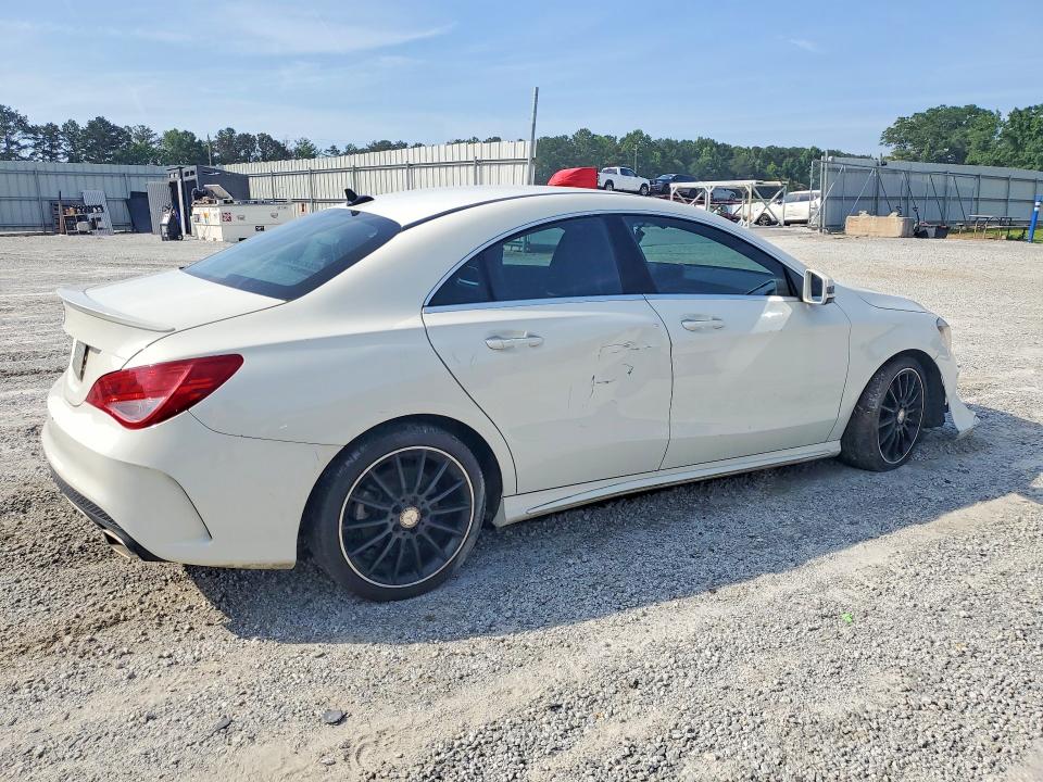 2015 Mercedes-benz Cla-klasse VIN WDDSJ4EB2FN182695 COPART salvage auction — FRONT END, Ga - Cert Of Title-Rebuilt Flood, sold $2,550 on 2026-07-13 (photo 3)