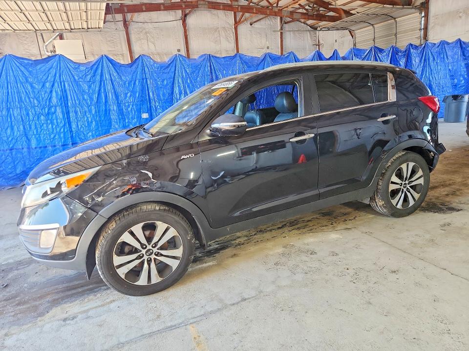 2013 Kia Sportage VIN KNDPCCA24D7411230 COPART salvage auction — REAR END, Ky - Cert Of Title-Salvage, sold $1,850 on 2026-07-27 (photo 1)