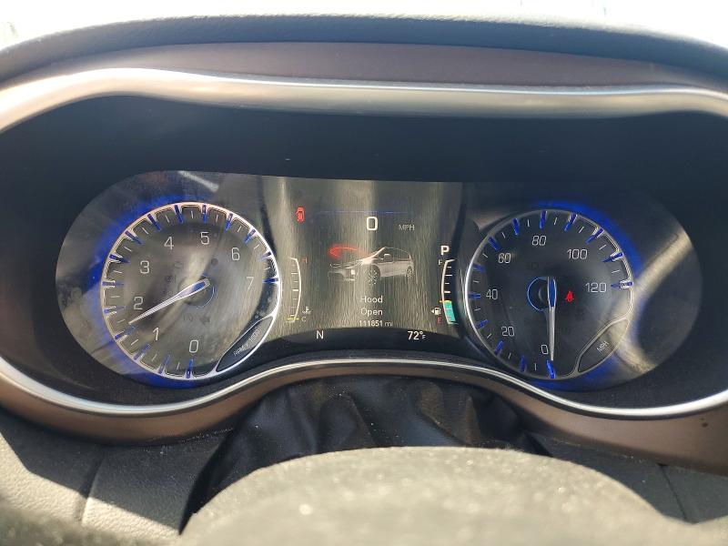 2018 Chrysler VIN 2C4RC1EG1JR294512 COPART salvage auction — FRONT END, Mi - Certificate Of Title, sold $5,700 on 2026-07-02 (photo 9)