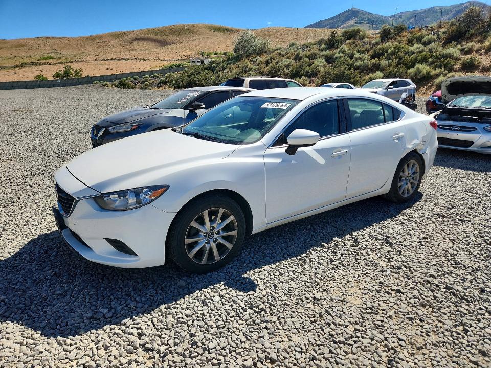 2015 Mazda 6 VIN JM1GJ1U63F1169111 COPART salvage auction — SIDE, Nv - Salvage Title, sold $100 on 2026-07-23 (photo 1)