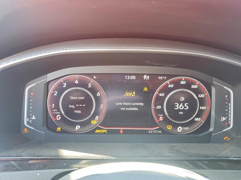 2022 Volkswagen VIN WVWAR7AN0NE012477 COPART salvage auction — WATER/FLOOD, Ok - Cert Of Title-Salvage Flood, sold $6,900 on 2026-07-28 (photo 9)