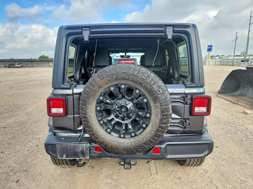 2022 Jeep VIN 1C4HJXEG3NW253865 COPART salvage auction — REAR END, Tx - Salvage Vehicle Title, sold $11,800 on 2026-07-29 (photo 6)