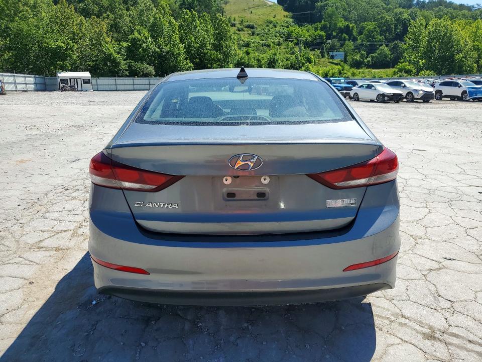 2018 Hyundai Elantra VIN KMHD84LF5JU518757 COPART salvage auction — FRONT END, Oh - Cert Of Title-Salvage, sold $1,850 on 2026-07-09 (photo 6)