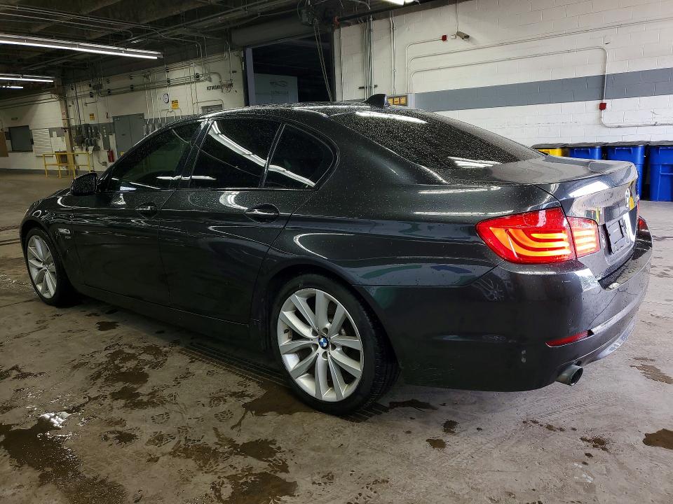 2011 BMW 5 series VIN WBAFU7C59BC873209 COPART salvage auction — MECHANICAL, Il - Certificate Of Title, sold $625 on 2026-07-06 (photo 2)