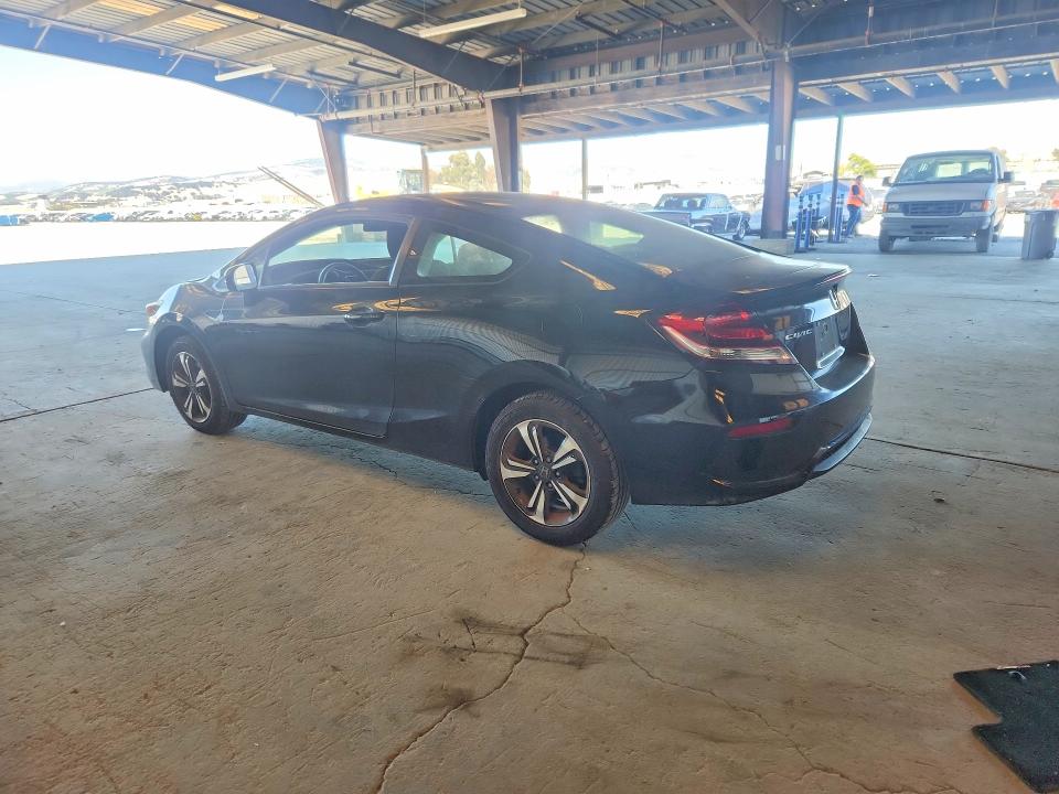 2015 Honda Civic VIN 2HGFG3B89FH521444 COPART salvage auction — FRONT END, Ca - Salvage Certificate, sold $3,200 on 2026-07-23 (photo 2)