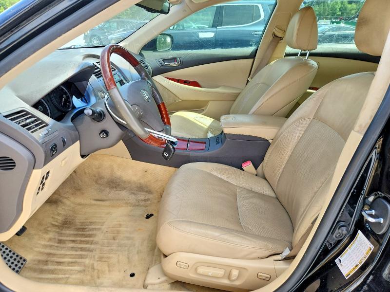 2008 Lexus ES VIN JTHBJ46G182176314 COPART salvage auction — FRONT END, Ga - Cert Of Title-Salvage, sold $2,050 on 2026-07-28 (photo 7)
