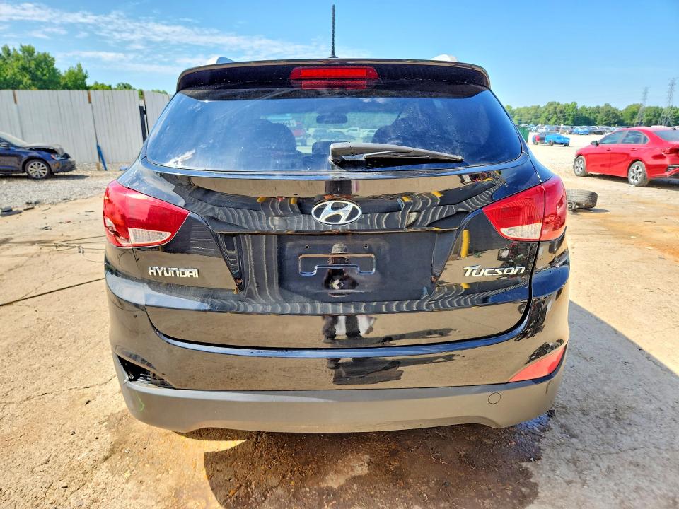 2013 Hyundai Tucson VIN KM8JU3AC6DU562966 COPART salvage auction — REAR END, Ms - Cert Of Title-Salvaged, sold $1,200 on 2026-07-09 (photo 6)