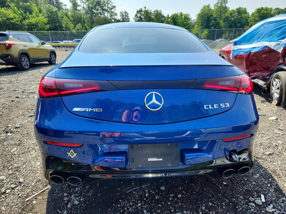 2025 Mercedes-benz VIN W1KMJ6CB0SF067587 COPART salvage auction — FRONT END, Md - Cert Of Salvage < 75% Damage, sold $22,200 on 2026-07-31 (photo 6)